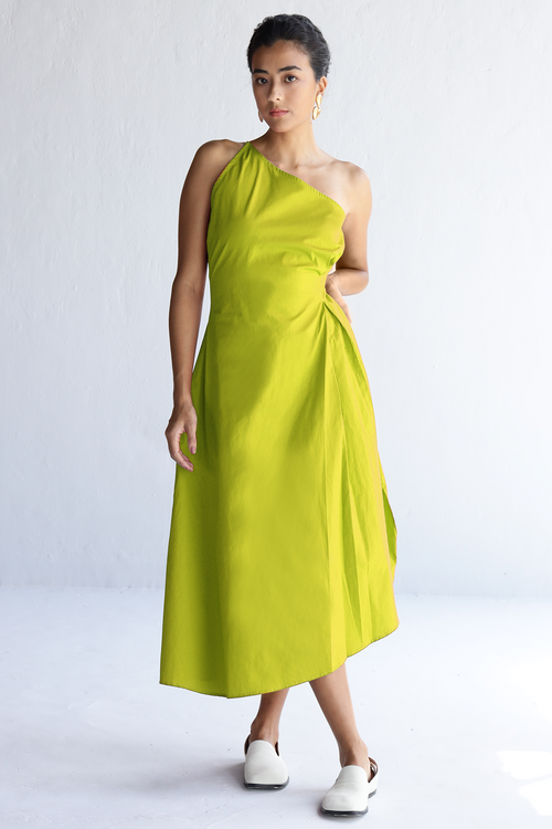 Amelie Dress : Island Green
